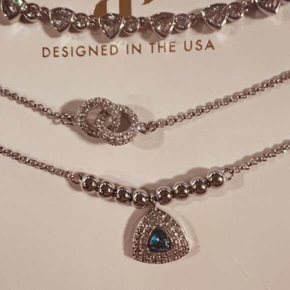 RBP7702 GOOD VIBES ONLY LUXE LAYER NECKLACE SET - Picture 1 of 3